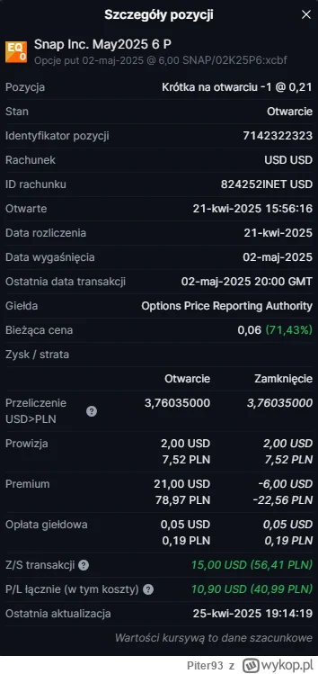 Piter93 - Najs, mogłem wziąć więcej. ( ͡° ͜ʖ ͡°)
SPOILER
#gielda