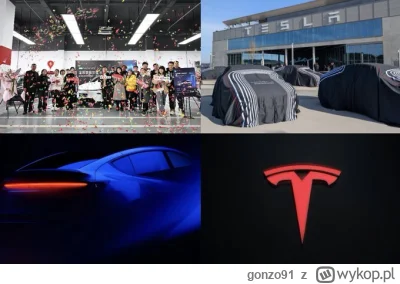 gonzo91 - #gielda #tesla
Event z okazji pierwszych dostaw nowego modelu Y w GigaBerli...