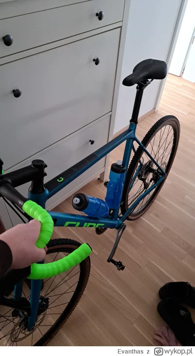 Evanthas - #rower przyszedl mi dzisiaj cube cross race 2023, shimano tiagra i wszystk...