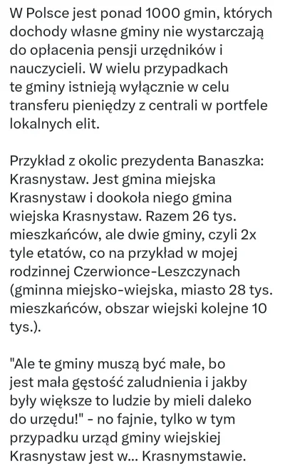 SilesianPill - Dodajmy, że w niektórych gminach wynagrodzenie urzędników jest wyższe ...