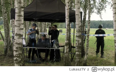 LukaszTV - Polowy punkt dowodzenia w okolicy Starej Wsi #limanowa #policja #heheszki