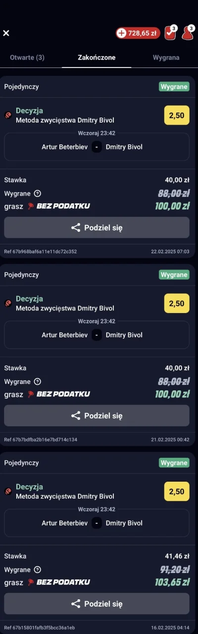 T.....o - #boks #bukmacherka
Coś tak czułem