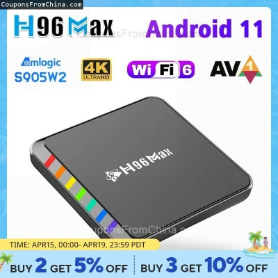 n____S - ❗ TV Box Android 11 S905W2 4GB 32GB
〽️ Cena: 25.31 USD (dotąd najniższa w hi...