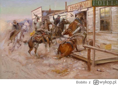Bobito - #obrazy #sztuka #malarstwo #art

Charles M. Russell - Bez pukania (1909) Ole...