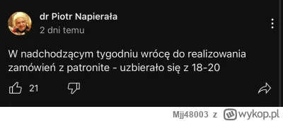 Mjj48003 - Głąb przypomniał sobie o Patronite w momencie jak przychody spadły mu z 4k...