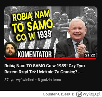 Counter-Cz3si0 - A ten znowu straszy. Jedyne co się zmienia w jego filmach to rzekomy...