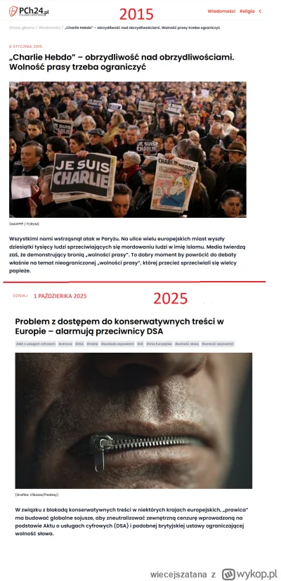 wiecejszatana - #bakazkatoli #pch24content  @pch24_pl

Jak to jest z ta wolnością wyp...