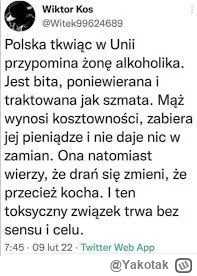 Yakotak - #polska #uniaeuropejska #heheszki #syndromsztokholmski