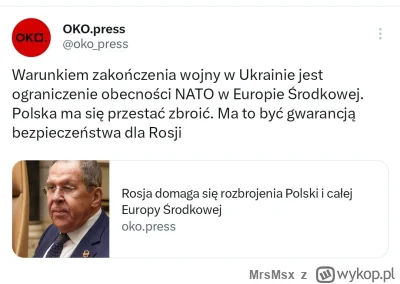 MrsMsx - #ukraina #usa #wojna #polityka
A już za 5-10 lat
"Warunkiem zakończenia wojn...