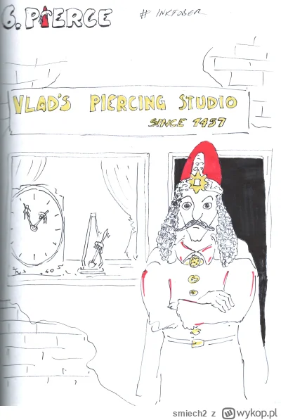 smiech2 - #inktober #magg #rysujzwykopem

6. PIERCE

Na jutro pomysł jest, na 8 jeszc...