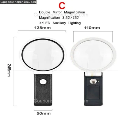 n____S - ❗ 25X Magnifying Lens Handheld Eye-Loupe Magnifier
〽️ Cena: 9.99 USD
➡️ Skle...