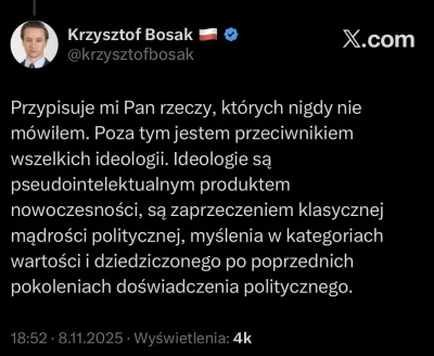 Anon_Jesieniarz - Uwielbiam, kiedy bosak próbuje brzmieć mądrze #polityka