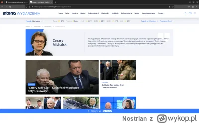 Nostrian - To tacy ludzie jak dziennikarz ze zrzutu ekranu sprawiają, że PiS będzie r...