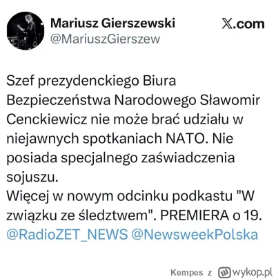 Kempes - #polityka #bekazpisu #bekazlewactwa #polska #pansutener #pis #dobrazmiana 

...