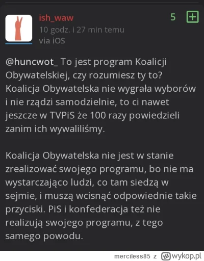 merciless85 - Sprawa dla nosasza:
- Pani redaktur Tusk ogłaszając 100 konktetów nie w...