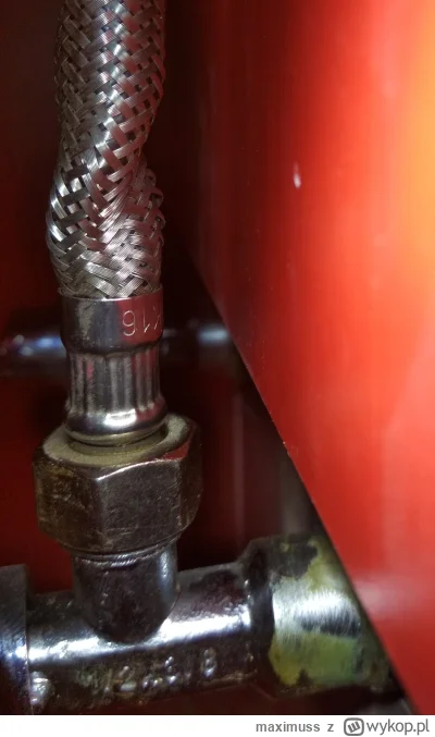 maximuss - Wymienialibyście juz ten wężyk z oplotem ze zdjęcia na nowy? Doprowadza zi...