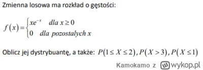Kamokamo - Jak wyliczyć dystrybuantę w tym zadaniu? #matematyka #matematykadladebili ...