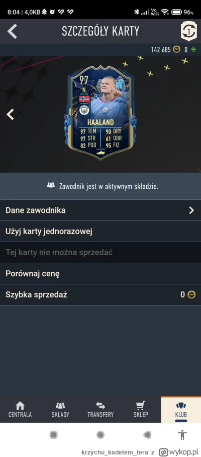 krzychukadetemtera - #fut Zawsze na koniec gry coś sensownego wypadanie
