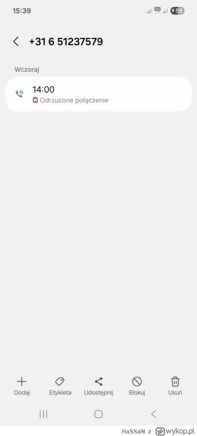 HaSSaN - @Drogomir K---a do mnie wczoraj wydzwaniał, ale odrzuciłem kmiota!