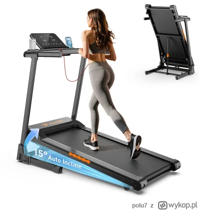 polu7 - Wysyłka z Europy.

[EU-CZ] Formill FT61 3.0HP Folding Treadmill 13.5km/h w ce...