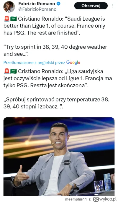 meemphis11 - Ten znowu n--------a na ligę francuska XDDD 
To chyba kolejny objaw komp...