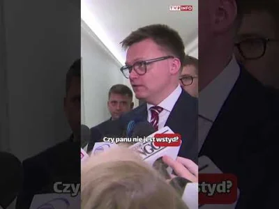 TwojHimars - Afera na konferencji prasowej Hołowni po przegłosowaniu odebrania immuni...