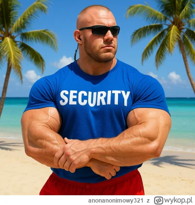 anonanonimowy321 - Gdzie w wakacje wypoczywają tagowi ochroniarze? #przegryw