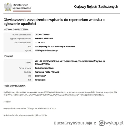 BurzaGrzybStrusJaja - >  Zwraca na to uwagę m.in. Bartosz Turek, główny analityk firm...