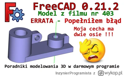 InzynierProgramista - Errata do filmu nr 403 - błędne położenie otworu fi 12 - korekt...