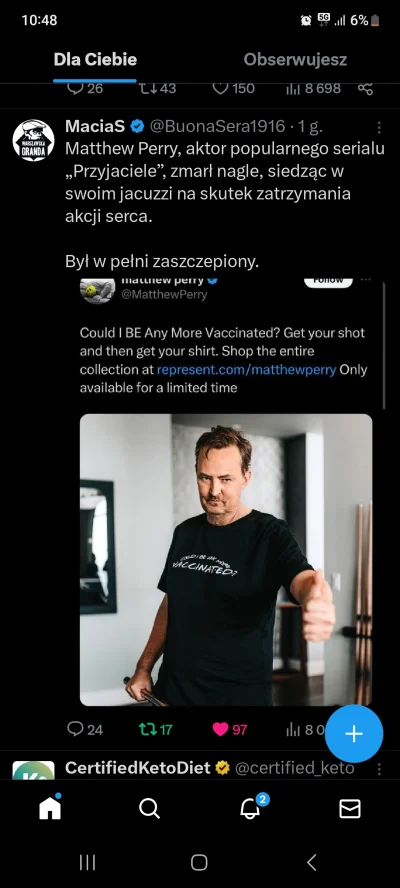 MateuszJakubAndruszkiewicz - Xd fajnie tak. Nagle w jacuzzi na serce umrzeć.