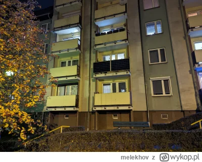 melekhov - Panele fotowoltaiczne na balkonie w bloku. Tego jeszcze nie widziałem.

#h...
