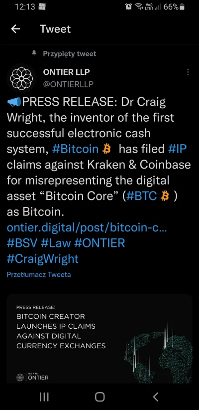 d.....o - Zaczyna się pozywanie giełd przez CSW za używanie nazwy BTC kek

#bitcoin 
...