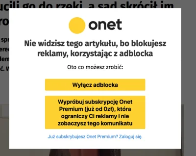 filozofija - @Przegrywzyciowy0: onet też a wykop.pl z Adblockiem chodzi jak na Nokii ...