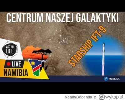 RandyBobandy - Astrolife poluje na test silników z Namibii jak coś.
#spacex