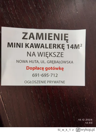 Slwk_1 - Jest interes do zrobienia.

#krakow #nieruchomosci