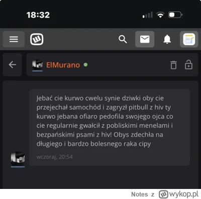 Notes - Patrzcie prymitywa XD tak reaguje prawa strona jak im się wypomni ich „wolnoś...