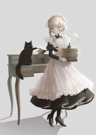 OttoFlick - #randomanimeshit #anime #neko #maid #originalcharacter #pixiv #