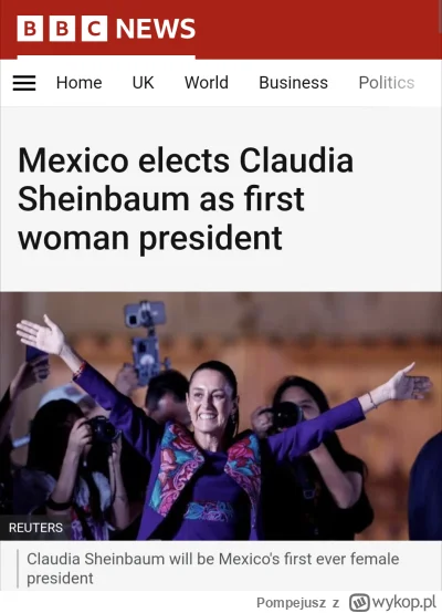 Pompejusz - <OFICJALNIE> Żymianie przejmują Meksyk. 
#polityka