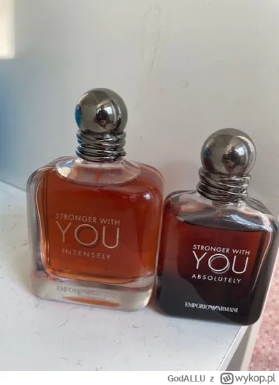 GodALLU - #perfumy 
Jesień za oknem.
Stronger with you każdy zna - który lepszy?