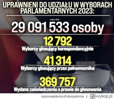opanowalemsztukepalenia - #wybory #polska