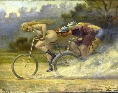 pogop - #pogopasztukaspam 

Bicycle Race (1910) by Albert Joseph Pénot

#spermiarzale...