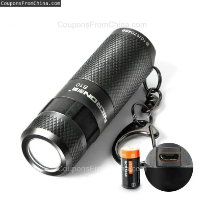 n____S - ❗ NICRON B10 200lm Keychain Flashlight
〽️ Cena: 17.15 USD (dotąd najniższa w...