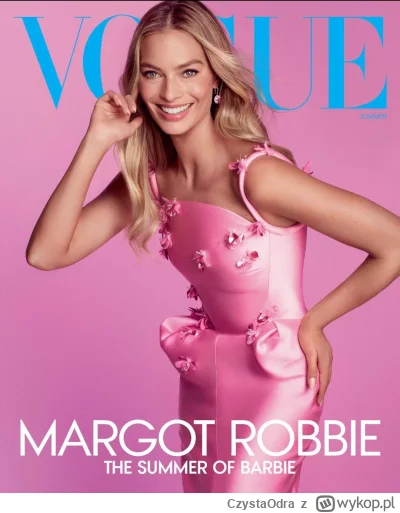 CzystaOdra - Margot Robbie na okładce Vogue
#margotrobbie  #ladnapani  #ladnadziewczy...