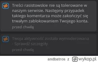 andbatros - Uwaga. Za napisanie w komentarzu samego tytułu pewnego filmu zagraniczneg...