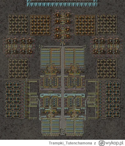 Trampki_Tutenchamona - #factorio Nie mam pomysłu jak to ładnie rozmieścić.