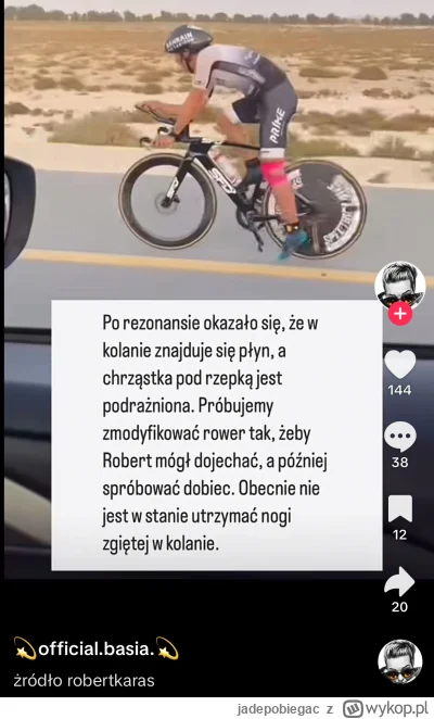 jadepobiegac - Piękny już się rozkłada xd totalnie nie śledzę tego pajaca (zablokował...