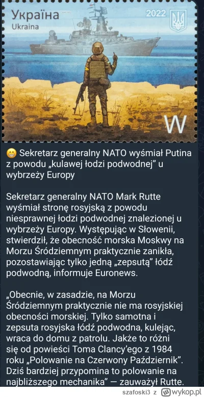szafoski3 - #ukraina #wojna #rosja 

Hahahah no coś pięknego 🤣. Wszyscy cisną bekę z...
