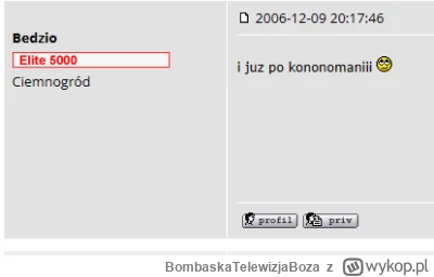 BombaskaTelewizjaBoza - Little did he know...
Post z 2006 roku na motonews.pl
@Bedzio...
