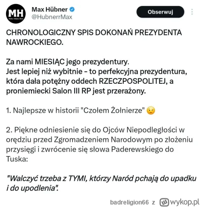 badreligion66 - #polityka Codzienny Max. Spisał wszystkie dokonania najlepszego prezy...