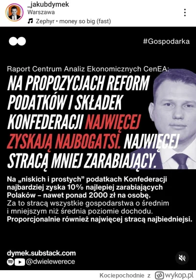 Kociepochodnie - Analiza badaczy CenEA - korzyści i nakłady reform podatkowych. Z Ins...